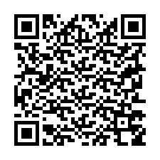 QR-Code für Telefonnummer +19253758250