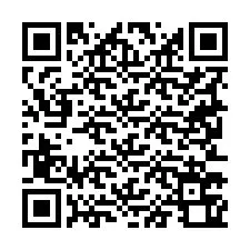 Código QR para número de teléfono +19253760626