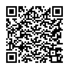 Kode QR untuk nomor Telepon +19253760835