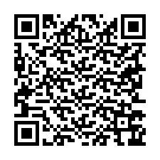 QR-koodi puhelinnumerolle +19253766226