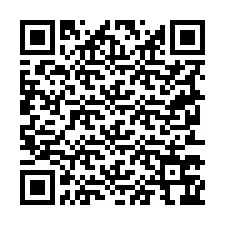 QR-koodi puhelinnumerolle +19253766444