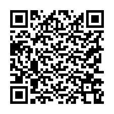 Codice QR per il numero di telefono +19253768731