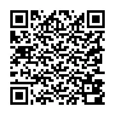 Codice QR per il numero di telefono +19253800588