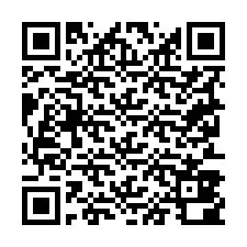 QR-kood telefoninumbri jaoks +19253800919