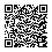 QR kód a telefonszámhoz +19253800991