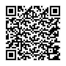 QR kód a telefonszámhoz +19253802149