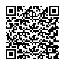 QR kód a telefonszámhoz +19253819330