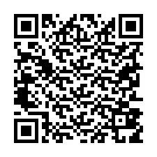 QR-koodi puhelinnumerolle +19253819353