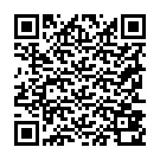 Código QR para número de telefone +19253820361