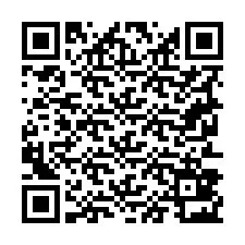 QR-koodi puhelinnumerolle +19253823645