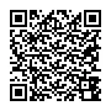 QR-koodi puhelinnumerolle +19253840823