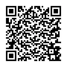 QR kód a telefonszámhoz +19253841504