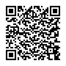 Código QR para número de teléfono +19253848200