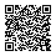 Código QR para número de telefone +19253848348