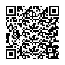 Kod QR dla numeru telefonu +19253863554