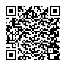 QR код за телефонен номер +19254000777