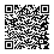 Código QR para número de teléfono +19254004443