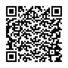 Código QR para número de teléfono +19254004850