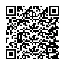 QR Code pour le numéro de téléphone +19254007336