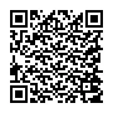 QR Code สำหรับหมายเลขโทรศัพท์ +19254007938