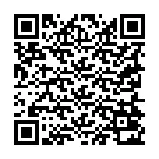 QR-koodi puhelinnumerolle +19254022408