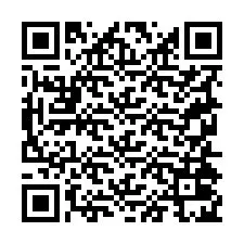 QR Code สำหรับหมายเลขโทรศัพท์ +19254025870