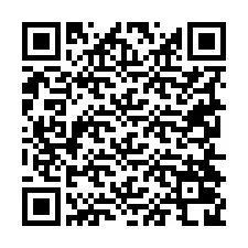 QR-Code für Telefonnummer +19254028623