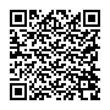 QR-code voor telefoonnummer +19254028624