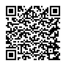 QR Code pour le numéro de téléphone +19254752621