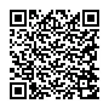 QR код за телефонен номер +19254752622