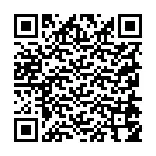 QR-Code für Telefonnummer +19254754818