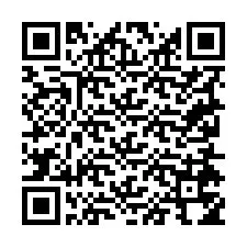 QR-koodi puhelinnumerolle +19254754889