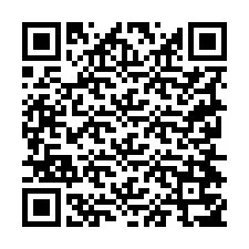 Codice QR per il numero di telefono +19254757298