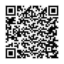 QR Code pour le numéro de téléphone +19254757357