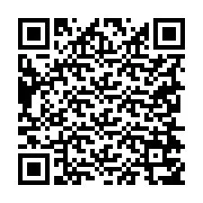 Codice QR per il numero di telefono +19254757496