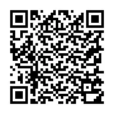 QR Code pour le numéro de téléphone +19255710401