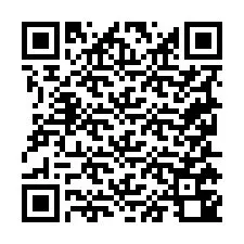 QR-Code für Telefonnummer +19255740179