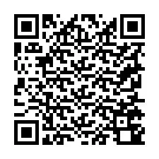 QR kód a telefonszámhoz +19255740981