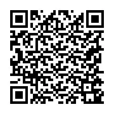 Código QR para número de teléfono +19255741275