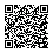 QR kód a telefonszámhoz +19255742095