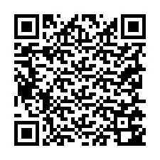 Kode QR untuk nomor Telepon +19255742129