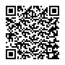 Kod QR dla numeru telefonu +19255742402