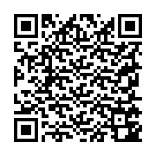 QR Code pour le numéro de téléphone +19255742430