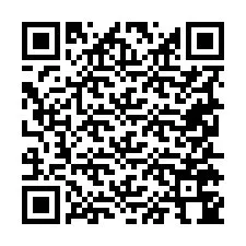 QR-code voor telefoonnummer +19255744977