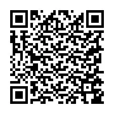 Código QR para número de teléfono +19255746354