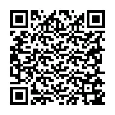 Kode QR untuk nomor Telepon +19255747122