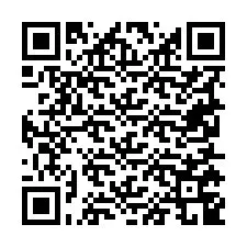 Código QR para número de telefone +19255749187