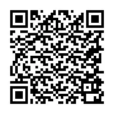 QR-code voor telefoonnummer +19255920329