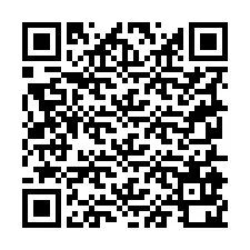 QR Code pour le numéro de téléphone +19255920540