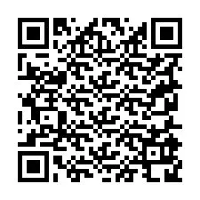 Kod QR dla numeru telefonu +19255928100